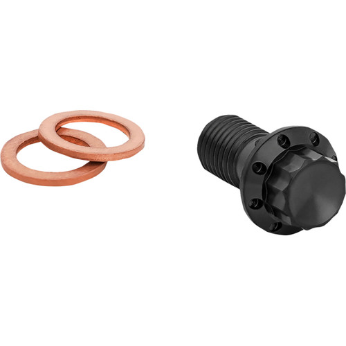 Arlen Ness #300-831 - Banjo Bolt - M10x1.25 - Black