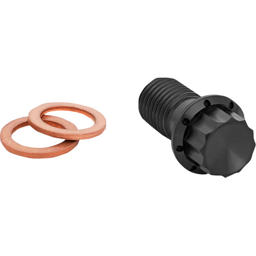 Arlen Ness #300-834 - Banjo Bolt - M12x1.25 - Black