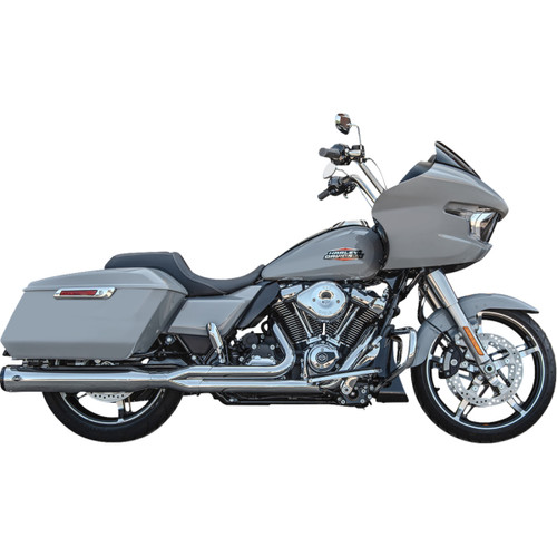 S&S Cycle #550-1168 - 2-into-1 GNX Exhaust System - Race Only - Chrome - Touring