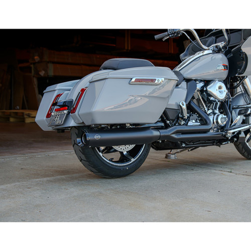 S&S Cycle #550-1169 - 2-into-1 GNX Exhaust System - 49-State - Guardian Black - M8 Touring