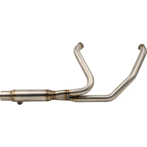 Trask #TM-5810 - Down Under Head Pipe - Stainless Steel - M8 Touring