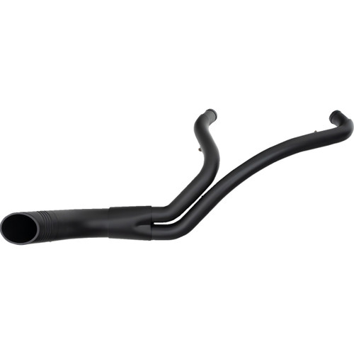 Trask #TM-5740BK - 2-into-1 Up Yours Exhaust System - Twin Cam - Black