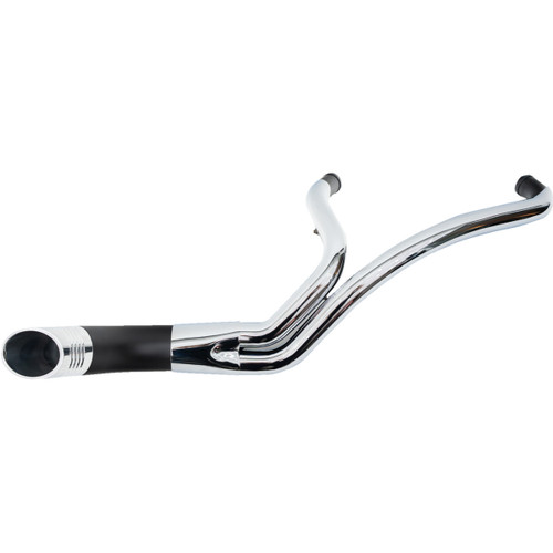 Trask #TM-5760CH - 2-into-1 Up Yours Exhaust System - M8 - Chrome
