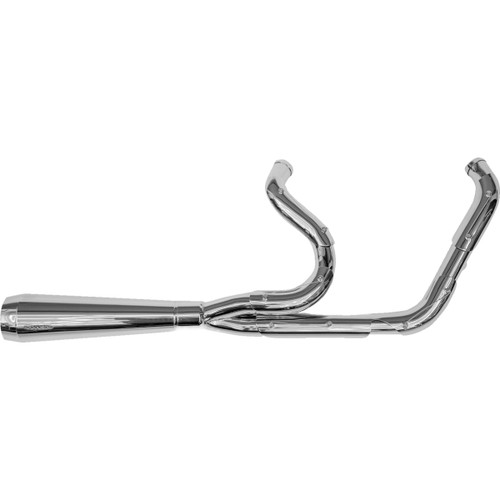 Trask #TM-5020PO - 2-into-1 Assault Exhaust System - Full Polished