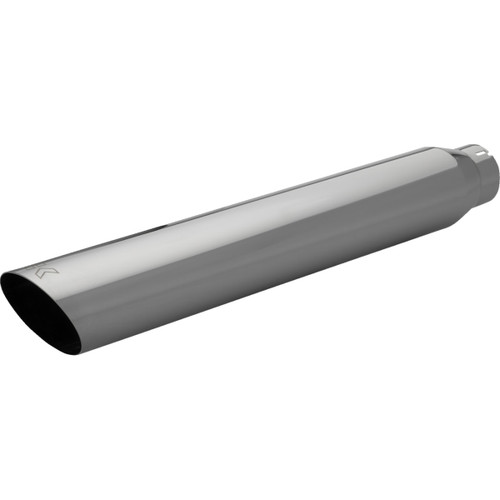 Khrome Werks #40FSL-4031-CHR - 4" HP Plus® Slip-On Muffler - 4" - Chrome - M8 Softail
