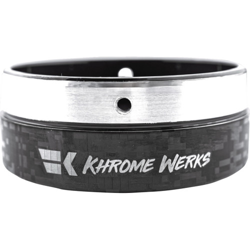 Khrome Werks #200881p - Exhaust End Cap - Billet Cut Tip - Digital Camo - 4-1/2"
