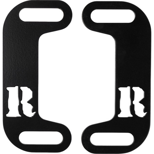 Rickrak #RR-MCB - Centering Muffler Brackets - Powder-Coated - Black