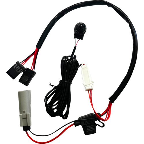 Custom Dynamics #SD-FOG-4W - Fog Light - White/Clear - Harley-Davidson®