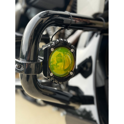 Custom Dynamics #SD-FOG-5Y - Fog Light - Selective Yellow - Harley-Davidson®