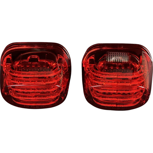 Custom Dynamics #TRIKE-KIT-3R - ProBEAM® LED Taillight - Squareback - Red - FLRT/FLTRT