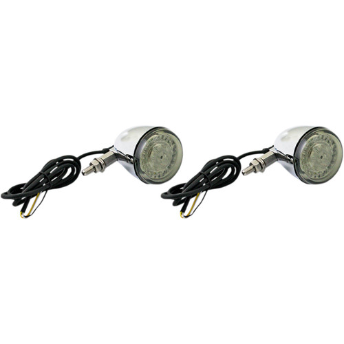 Custom Dynamics #PB-UNV-ECE-AW-C - Front Turn Signal - Universal - Chrome