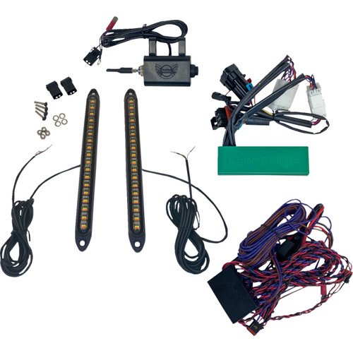 Custom Dynamics #CD-SXS-RZR2 - LED Turn Signals - Front/Rear - RZR
