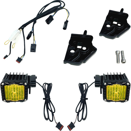 Custom Dynamics #SD-SG-FT-YB - Shark Demon® Turn Signal - LED - Yellow