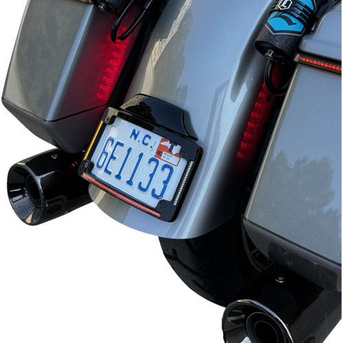 Custom Dynamics #TF05-23-B - License Plate Frame - LED - Black