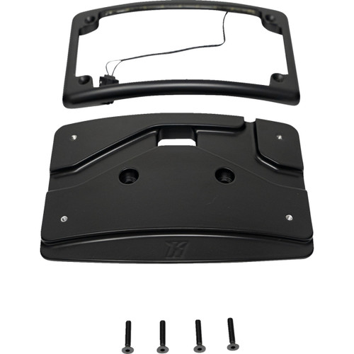 Kodlin USA #KUS20102 - Mount Kit - License Plate - Curved - Black