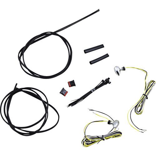 Custom Dynamics #CD-MICRO-AW2-C - Micro Turn Signals - Dual - Amber/White - Chrome