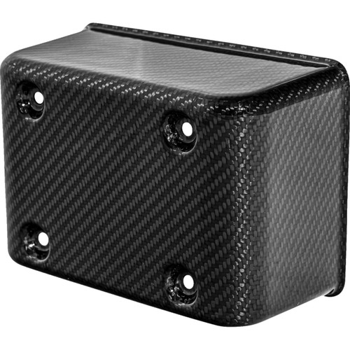 Saddlemen #CF-899-04-003 - Fuse Block Cover - Carbon Fiber - Gloss Black