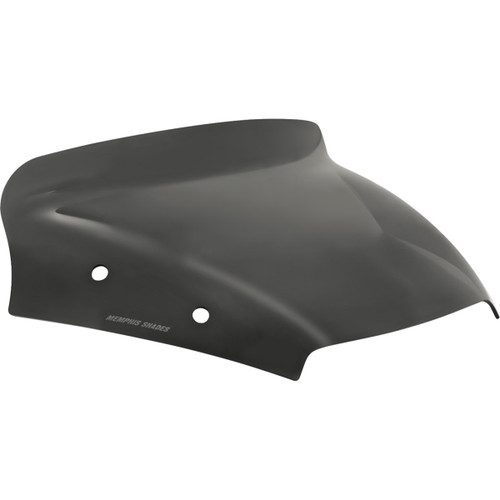 Memphis Shades #MEP88110 - Spoiler Windshield - 3" - Dark Black Smoke - FLTR