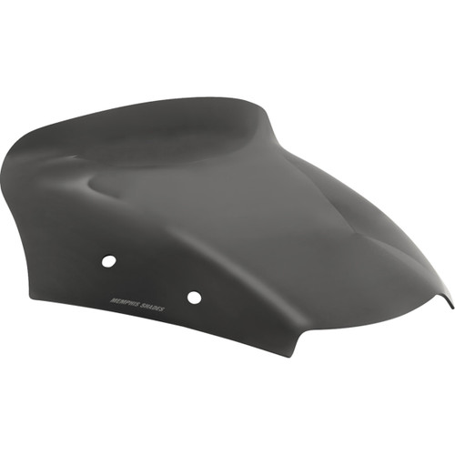 Memphis Shades #MEP88310 - Spoiler Windshield - 5" - Dark Black Smoke - FLTR