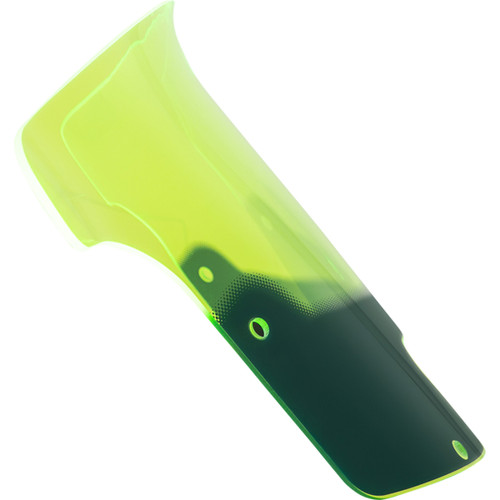 Klock Werks #KWW-04-0649 - Windshield - 9" - Green Ice - Chieftain PowerPlus/Roadmaster PowerPlus