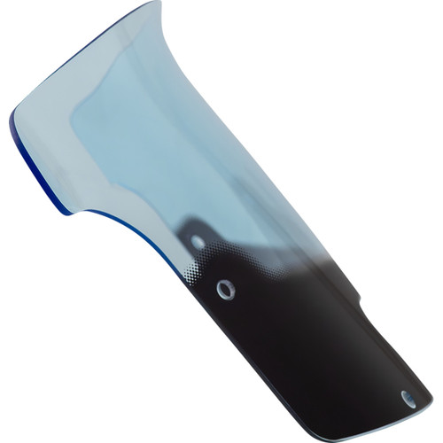 Klock Werks #KWW-04-0650 - Windshield - 9" - Blue Ice - Chieftain PowerPlus/Roadmaster PowerPlus