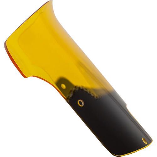 Klock Werks #KWW-04-0653 - Windshield - 9" - Yellow - Chieftain PowerPlus/Roadmaster PowerPlus