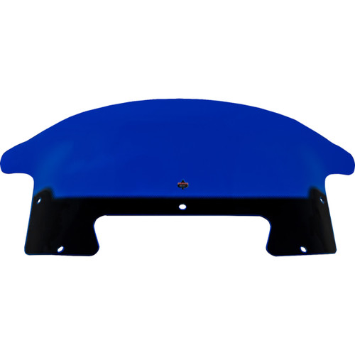 Klock Werks #KWW-04-0655 - Windshield - 9" - Blue - Chieftain PowerPlus/Roadmaster PowerPlus