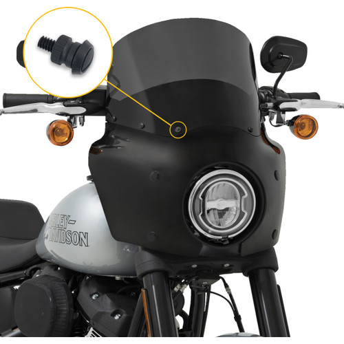 Memphis Shades #MSC1001 - Windshield Hardware - Road Warrior