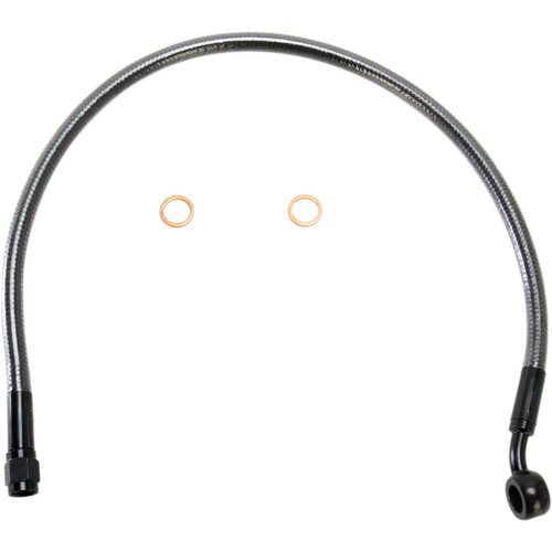 Magnum Shielding #AS47119 - Brake Line - 10mm-35° - 19" - Black Pearl