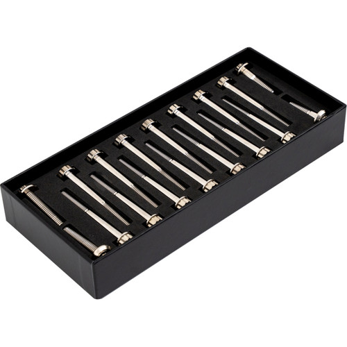 Trask #TM-1050-H - Bitchin' Bolts Hardware Kit - Titanium - M8 - Crankcase