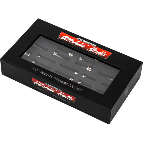 Trask #TM-1050-I - Bitchin' Bolts Hardware Kit - Titanium - M8 - Transmission