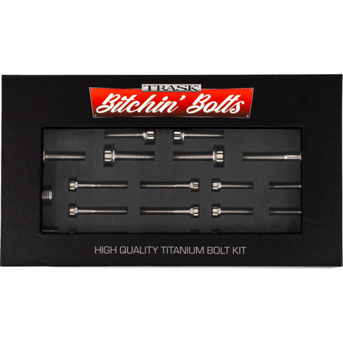 Trask #TM-1050-I - Bitchin' Bolts Hardware Kit - Titanium - M8 - Transmission