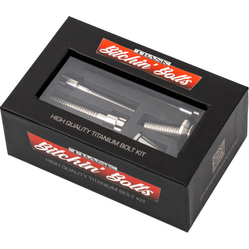 Trask #TM-1050-J - Bitchin' Bolts Hardware Kit - Titanium - M8 - Coil and Horn