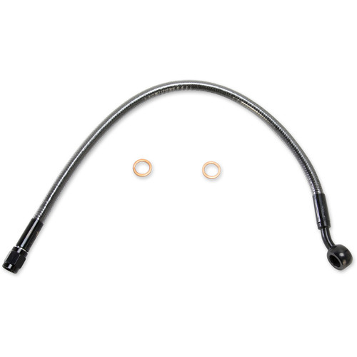 Brake Line - Front - Black Pearl - 35° 10 mm - 15"