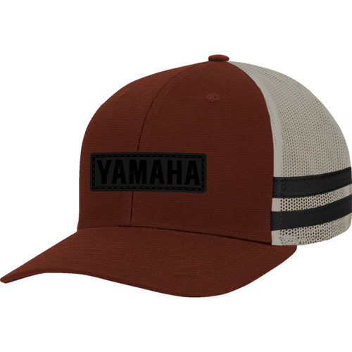 Yamaha Apparel #LEM25-H45 - Yamaha Racing Hat - Rust/Tan