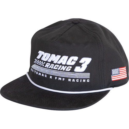 FMF #SP25196912BLK - ET3 Trackside Hat - Black