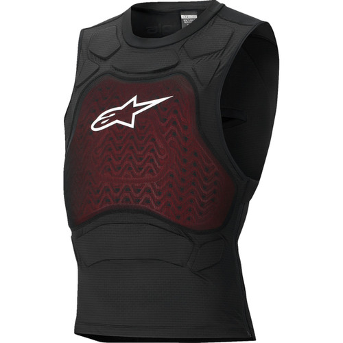 Alpinestars #6500726-12-2X - Bionic Plasma LT Vest - Black/White - 2XL