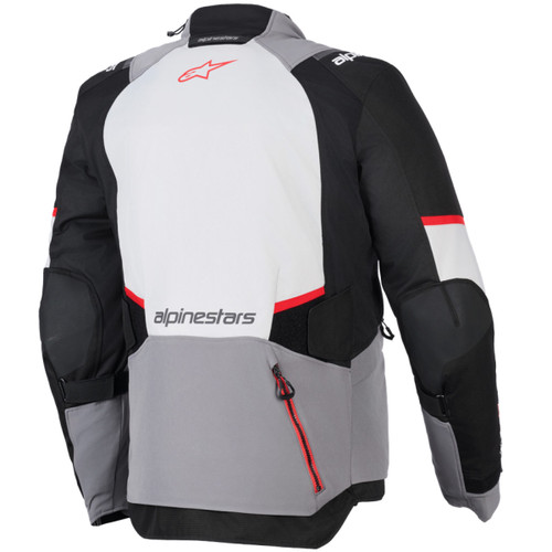 Alpinestars #3200526-9141-3X - Andes v4 Drystar® Jacket - Dark Gray/Ice Gray/Black/Bright Red - 3XL
