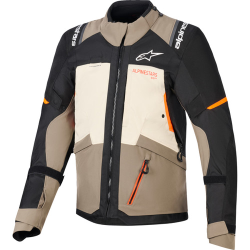 Alpinestars #3200526-9272-3X - Andes v4 Drystar® Jacket - Walnut/Mastic/Black - 3XL