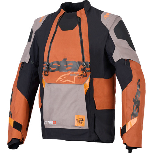 Alpinestars #3200426-9279-L - Halo Pro Drystar® XF Laminated Jacket - Walnut/Rust/Black - Large