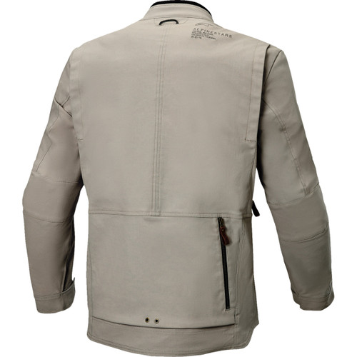 Alpinestars #3200326-9274-M - Borrego Drystar® Jacket - Warm Gray - Medium