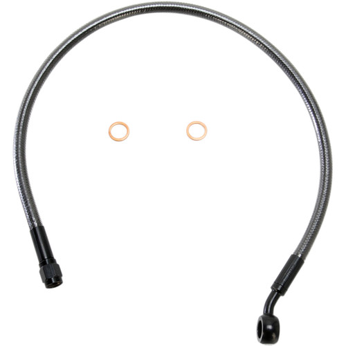 Magnum Shielding #AS47121 - Brake Line - 10mm-35° - 21" - Black Pearl