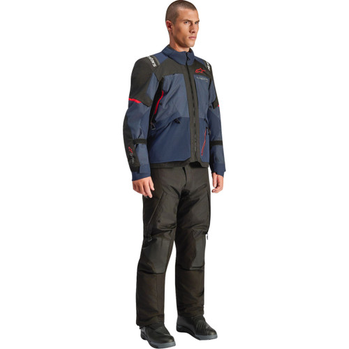 Alpinestars #3200526-7243-S - Andes v4 Drystar® Jacket - Night Navy/Mood/Indigo Black - Small
