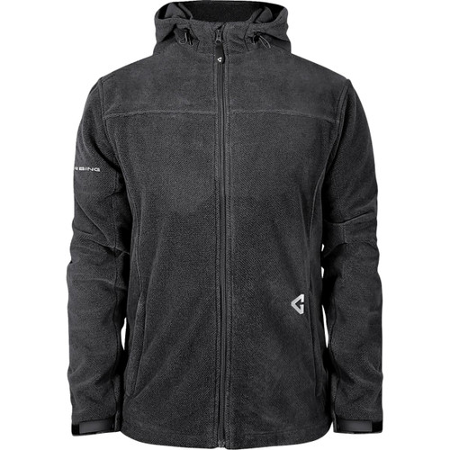 Gerbing Heated Clothing #GER-TFJKT-7V-M-G-3XL - 7V Thermite Fleece Heated Jacket 2.0 - Gray - 3XL