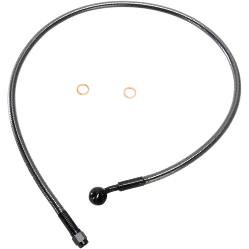 Magnum Shielding #AS47130 - Brake Line - 10 mm-35° - 30" - Black Pearl