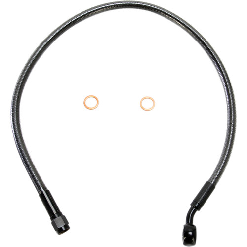 Magnum Shielding #AS47122 - Brake Line - 10mm-35° - 22" - Black Pearl