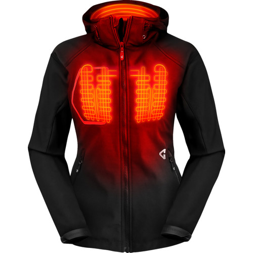 Gerbing Heated Clothing #GER-TJKT-7V-W-B-S - Women's 7V Torrid Softshell Heated Jacket 2.0 - Small