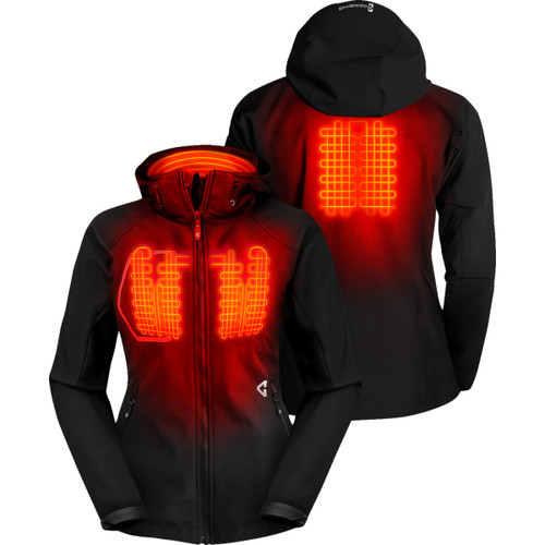 Gerbing Heated Clothing #GER-TJKT-7V-W-B-XXL - Women's 7V Torrid Softshell Heated Jacket 2.0 - 2XL