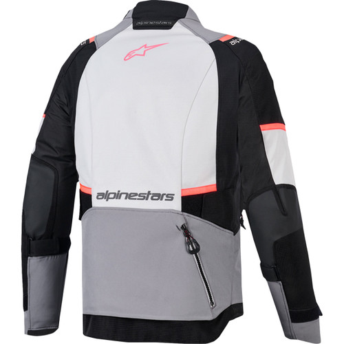 Alpinestars #3210126-9276-M - Stella Andes v4 Drystar® Jacket - Dark Gray/Ice Gray/Black/Coral - Medium