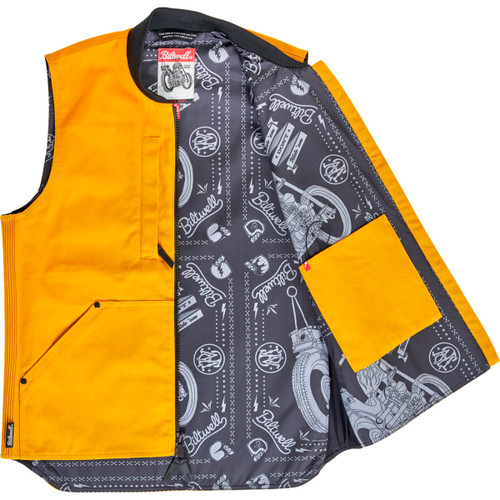 Biltwell #8150-120-003 - 4 Speed Vest - Gold - Medium